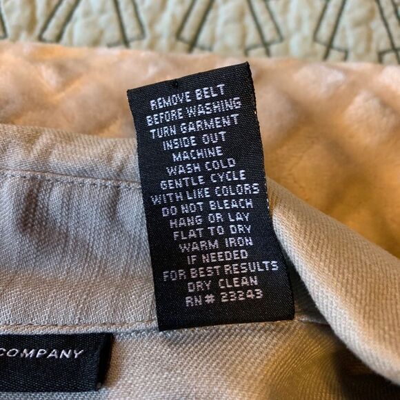 New York & Company Khaki Belted Trench Jacket Medium - Picture 8 of 8